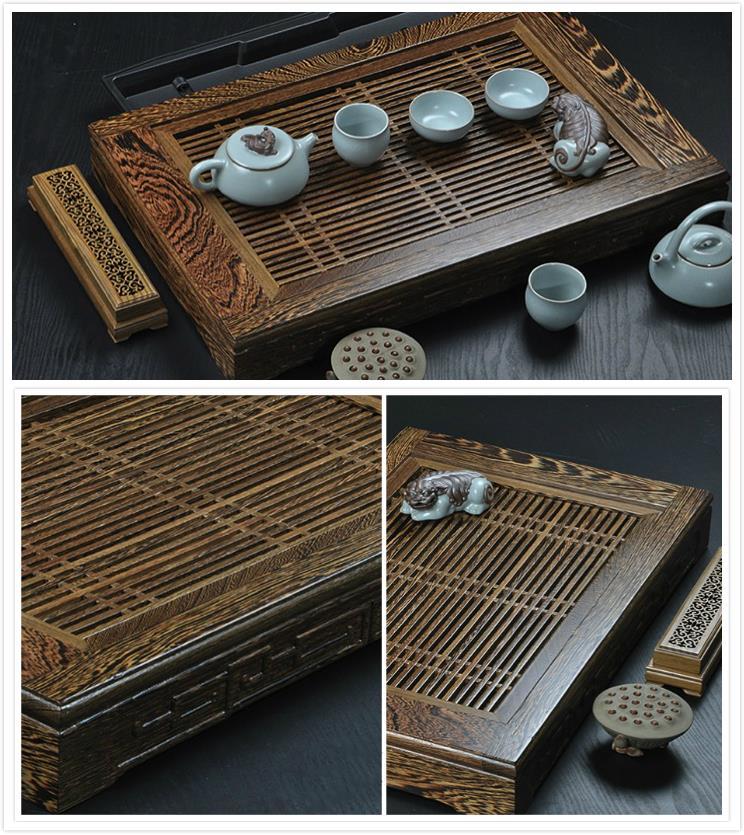 Chinese Gongfu Tea Set ---Wenge tea tray