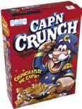 ) $ Quaker Cap N Crunch Cereal Original,