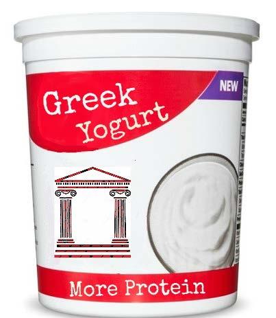 Yogurt Power-Ups (Front) Yogurt is a good source of protein, calcium, and potassium. Yogurt is a good source of protein, calcium, and potassium. Greek yogurt on average contains 2x the protein of regular yogurt.
