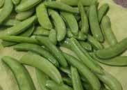 It grows 1.5 m (4 ) tall and bears a large crop of 10 cm (4 ) pods each containing 7 to 9 well flavoured peas. Ideal for limited space gardens. HEIRLOOM VARIETY. Pkt. $1.50, 100 g $2.69, 200 g $3.