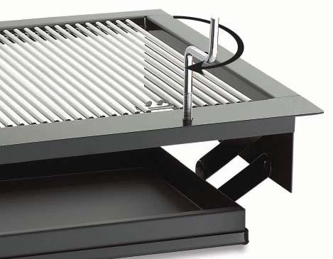 GRILL OVEN (optional) Align the grill oven (Fig. 4-2) over the grill and rest it in place. Reference the PARTS LIST for orientation.
