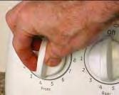7. Put the frying pan on the stove () and turn on the