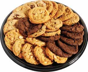 Baked Delicious Assorted Cookie Tray With six sweet selections of