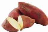 Can be used in salads, stews or soup. Sweet Potato All year round, best between May-July. Store in cool, dark place with good ventilation and use within 2 weeks. Ends removed.