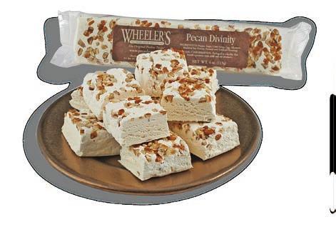 95 Old-Fashioned Pecan Logs Made with only the finest ingredients, these Pecan Logs are divinity nougat dipped in caramel and rolled