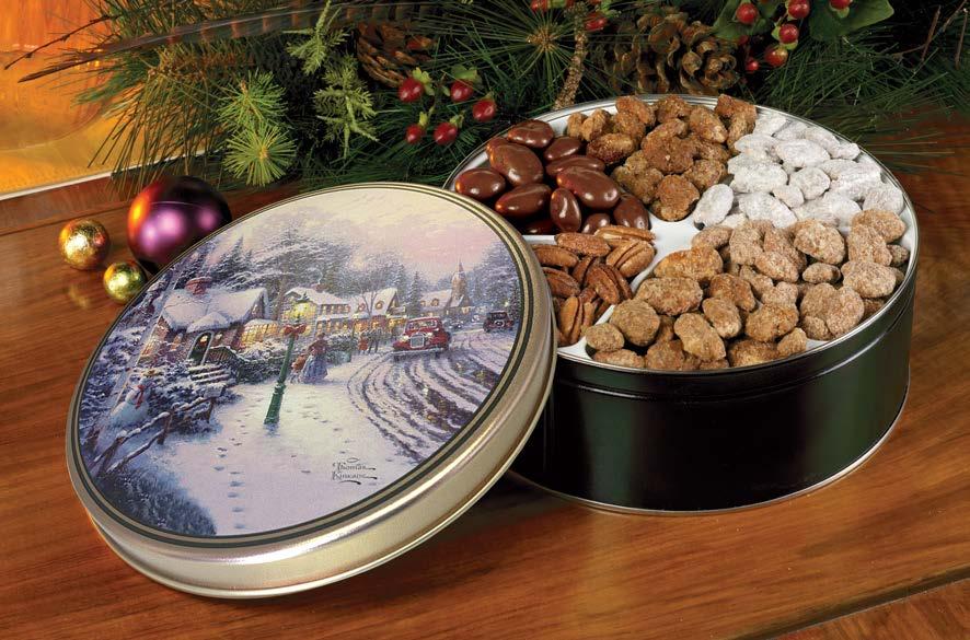 The Southern Sampler This delicious quartet features four of our most popular flavors, all packed in a festive gift tin. A holiday treat that s sure to please!