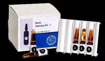 Basic Sensory Kit 6x4 selected flavors to spike 1L The Basic Sensory Training Kit offers 4 pre-measured vials of six of the most common & important beer-related flavor compounds.