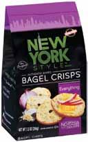 92 cs NY Style Crisps Bagel Sesame 12/6 oz 08136300900 47980 4.