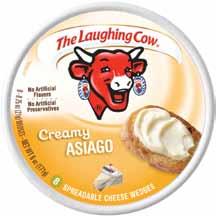80 cs Laughing Cow Mozzarella Tomato Sundried Basil Wedge 12/6 oz 04175705413 202553 4.80 cs Laughing Cow Queso Fresco & Chipotle 12/6 oz 04175705414 202554 4.