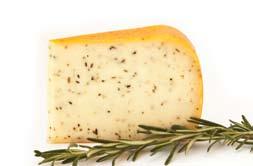 Remembrance Vibrant high desert rosemary provides a pleasant floral aroma and flavor followed by a creamy and lengthy finish. Rosemary adds an elegant twist to an already great cheese.