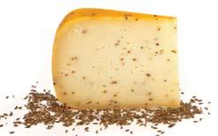 Antigo Aromatic cumin seeds lend an herbaceous flavor with a luscious quality carrying through the finish. This cheese is based on an ancient Leyden-style recipe.