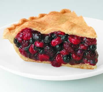 pound of Montmorency tart cherries in every pie Consistent balance of fruit and spices