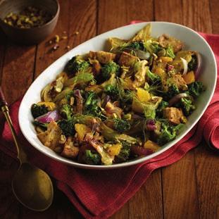 ROASTED VEGETABLE PANZANELLA SALAD Servings: 8 Prep Time: 20 minutes Cook Time: 40 minutes INGREDIENTS 1 Knorr Vegetable Bouillon Cube, crumbled 4 tbsp.
