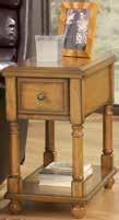 Chairside End Table T007 