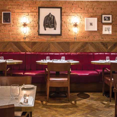 The basement Vaults area of maze Grill Royal Hospital Road is also ideal for groups wanting special menus.