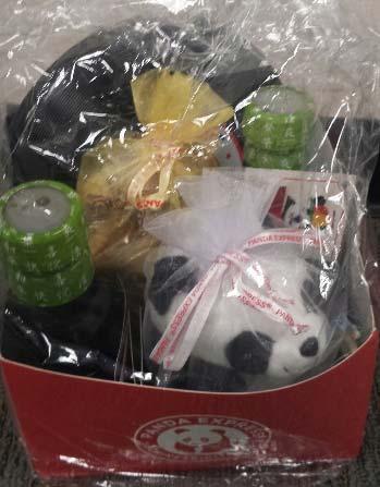 Panda Express Basket Coupons for free entrees, Stuffed Panda,
