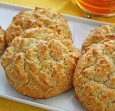Drop Biscuits An excellent addition to any meal. Yield: 5-6 biscuits 1 cup Baking & Pancake Mix 1/4 cup shortening 1/3 cup plus 1 additional TBSP milk DIRECTIONS: Preheat oven to 375.