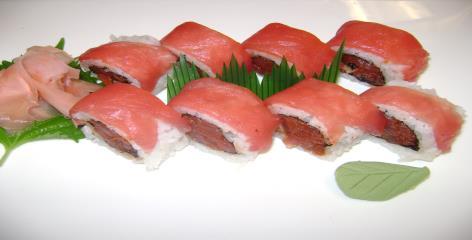 masago and special blended sauce) *Buckeye Roll... $8.