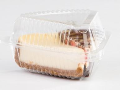 92000 Wedge Deep Hinged Lid Pie Container 1/500 ct.