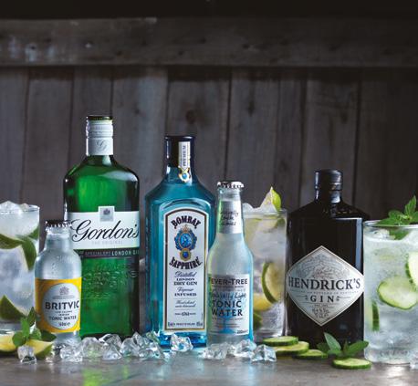 We have a great range of spirits to suit every occasion. Why not start your meal with a refreshing G&T or end it in style with a Single Malt or Liqueur Coffee? ALL AVAILABLE TO FOR JUST 1.