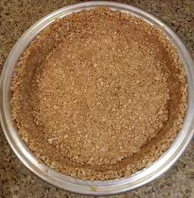 And now, choose the topping you prefer: o o Crumb topping (my preference, again): 1/4 cup sugar (OR 1/8 cup sugar and 1/8 cup Stevia (ii it is in a prepared form like Truvia, it measures same as