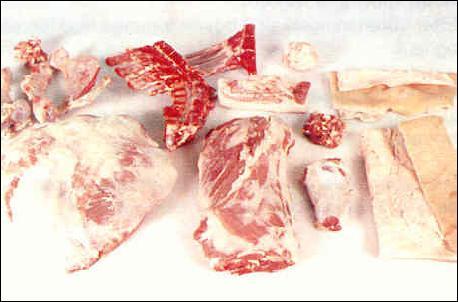 Usually this product is not processed at the abattoirs when being sold at the home market instead it is sold as one piece to the various customers, the butchers, the supermarkets etc.