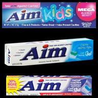 35 H B A - Toothpaste Aim Kids 24 4.8 oz 19.49 0.