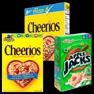 46 Corn Flakes 14 24 oz 41.99 3.00 Corn Pops 16 12.5 oz 49.69 3.11 Froot Loops 12 17 oz 41.59 3.47 Frosted Flakes 1 61.9 oz 7.60 7.