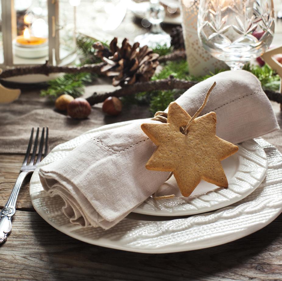 CHRISTMAS PLATED SET MENU Celebrate the season with a festive party lunch or dinner, giving
