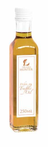 TruffleHunter use the finest Cotswold Extra Virgin Cold pressed English Rapeseed Oil, English Black Summer Truffles to