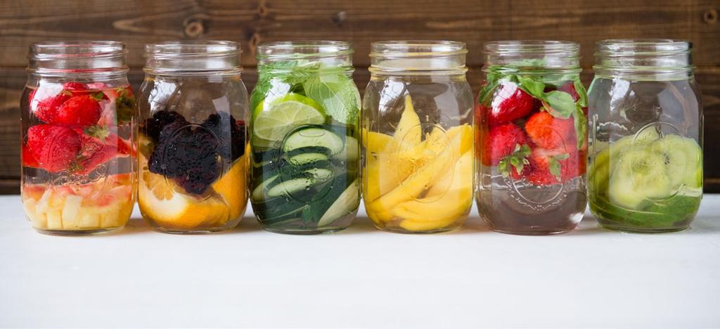 SERVES FRUIT INFUSED COOLERS * Keeping your body hydrated is always important, but even more so when cleansing. Water helps keep the cleanse process rolling moving toxins and other waste products out.