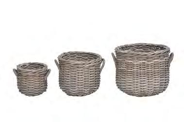 Round Basket Set of