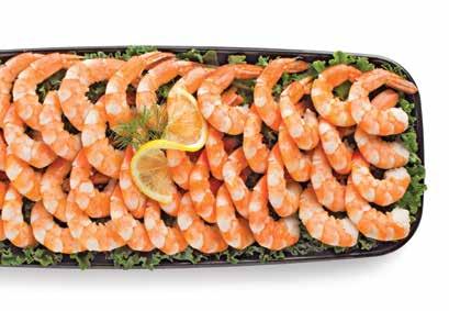 HICKORY SMOKED SALMON PLATTER Signature Southwest Chipotle Shrimp Platter Hy-Vee s 100% Natural Shrimp seasoned to perfection with Southwest Seasoning paired with a