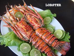 BENOA SEAFOOD GRILL BALINESE SEAFOOD BASKET Grill mix seafood, snapper, crab, squid