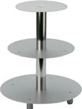 fondo mobile Non sticking round mould, fluted edges,