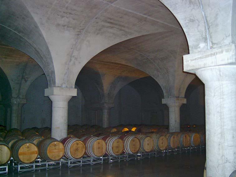 Podere Guado al Melo:the winemaking cellar - inside The