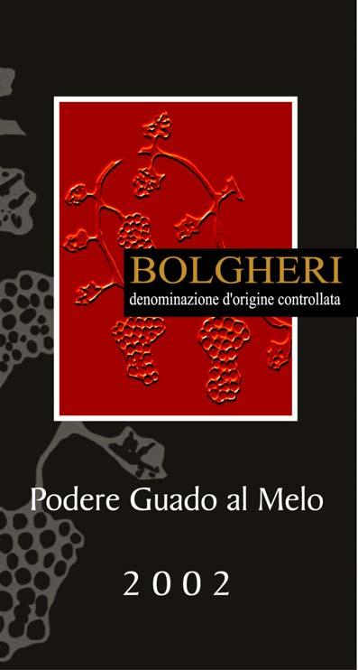 Guado al Melo Bolgheri DOC Rosso This wine is an intimate expression of Bolgheri s soul, whose most distinctive features are its harmony and