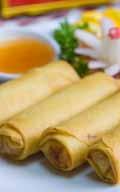 Appetizers 1. PORPIA TOD ($7.95) Spring rolls, Thai-style, served with plum sauce 2. THAI SATAYS ($8.