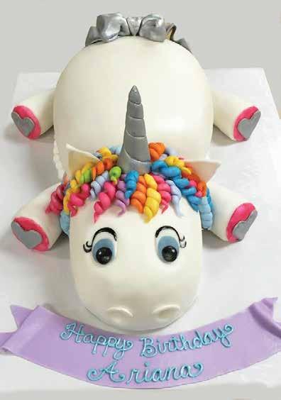 Kids Cakes-3D Unicorn