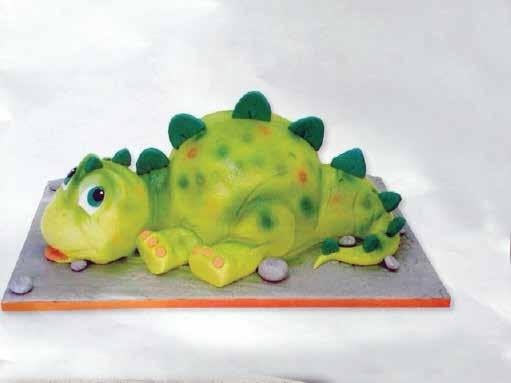Kids Cakes-3D Dinosaur