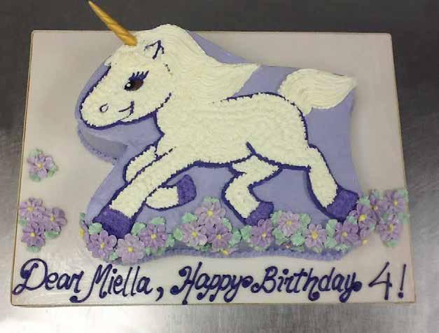 Kids Cakes-Unicorn Quarter Sheet