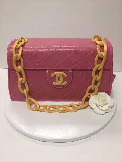 Chanel Handbag Quarter Sheet Cake Serves 20-25 People