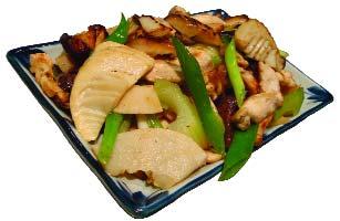 Doctor Poon s Metabolic Diet Lifestyle Bamboo Shoot Chicken (Phase 2 and 3) Ingredients for 4 servings: 8 oz chicken meat, remove visible fat, cut into cubes 1 cup fresh bamboo shoot, sliced ½ cup