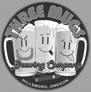 Three Mugs Brewing Co. Hillsboro, OR ThreeMugsBrewing.com Mrs. Claus's Peppermint Desire White Chocolate Ale Blonde Ale with White Chocolate and Peppermint 6.5% ABV Her spouse oﬀ to work, Mrs.
