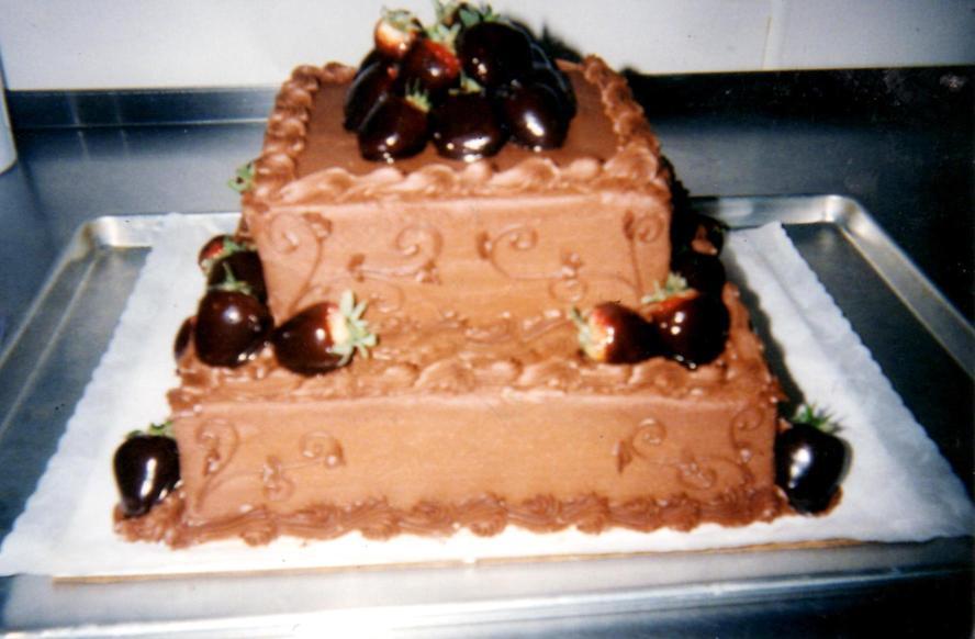 Chocolate Seduction Round Cakes up to 12 - $5.00 Decoration Fee ¼ Sheet - $5.