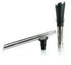 tempour - in-bottle chiller soiree - wine aerator & stand stopair -