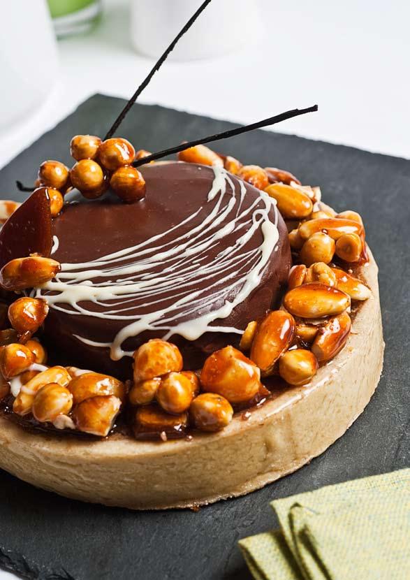 Definitely one to go nuts about, this classic tart takes the combination of chocolate and nuts to a sublime level.