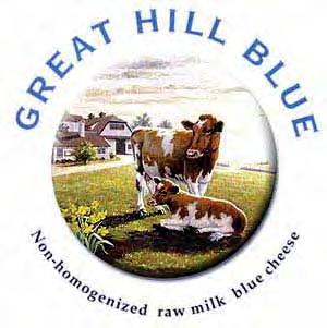 GREAT HILL BLUE Located on the shores of Buzzard s Bay, fifty miles south of Boston, Great Hill Dairy in Marion, Massachusetts has been crafting an American classic blue cheese in its