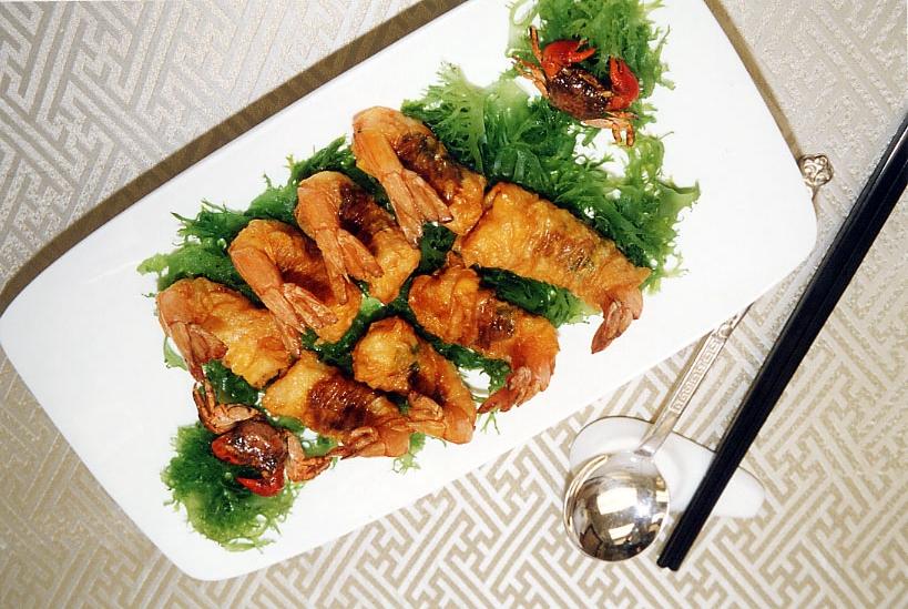 Photo 1d 1d Fried Prawn with Mini Crab Roe by