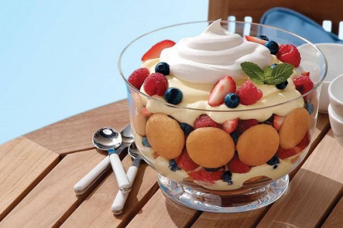 Notes store airtight and chilled for up to 3 days Quick Lemon-Berry Trifle 2 pkg. (3.4 oz.